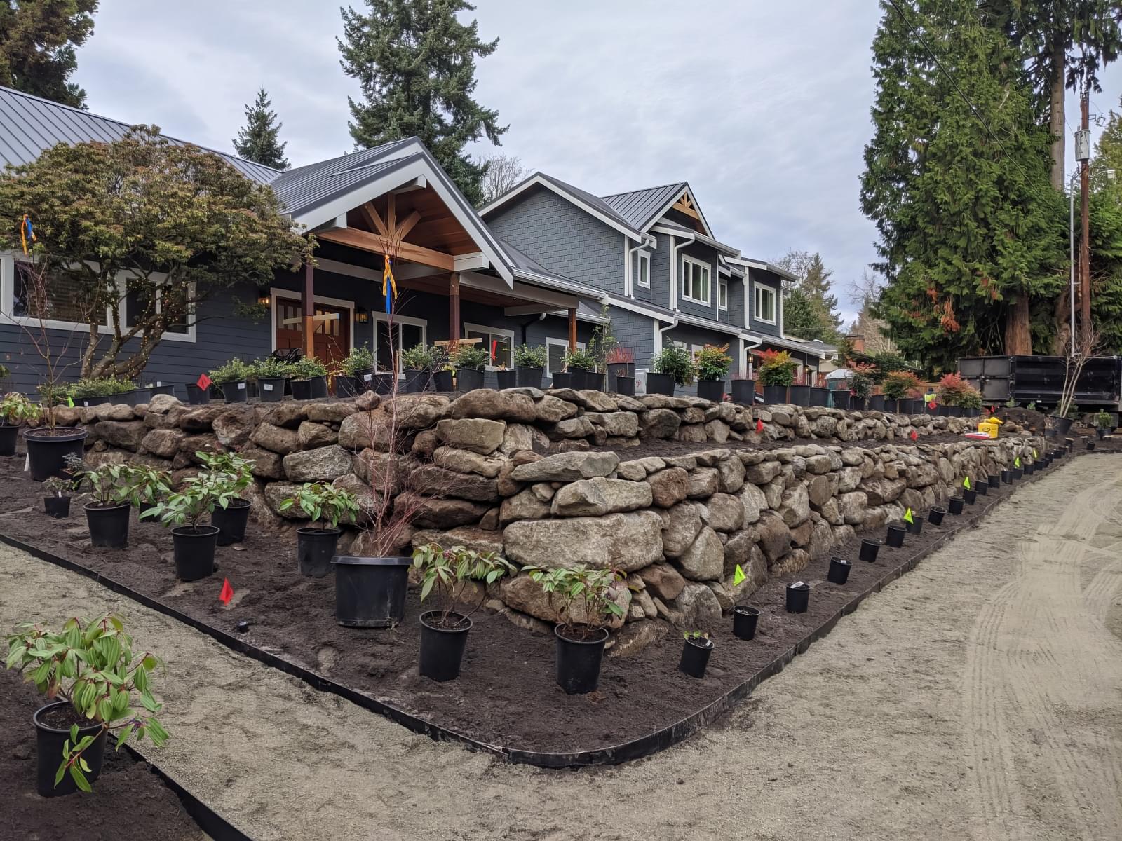 Landscape Construction - Brookstone Landscape & Design - Seattle Metroplex - King County, WA