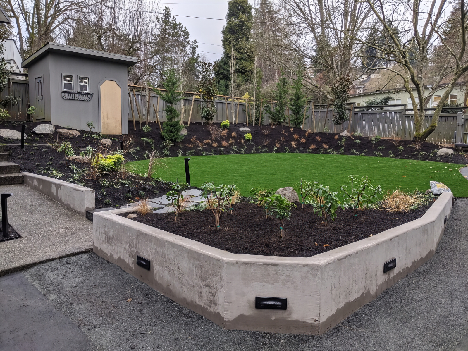 Landscape Construction - Brookstone Landscape & Design - Seattle Metroplex - King County, WA