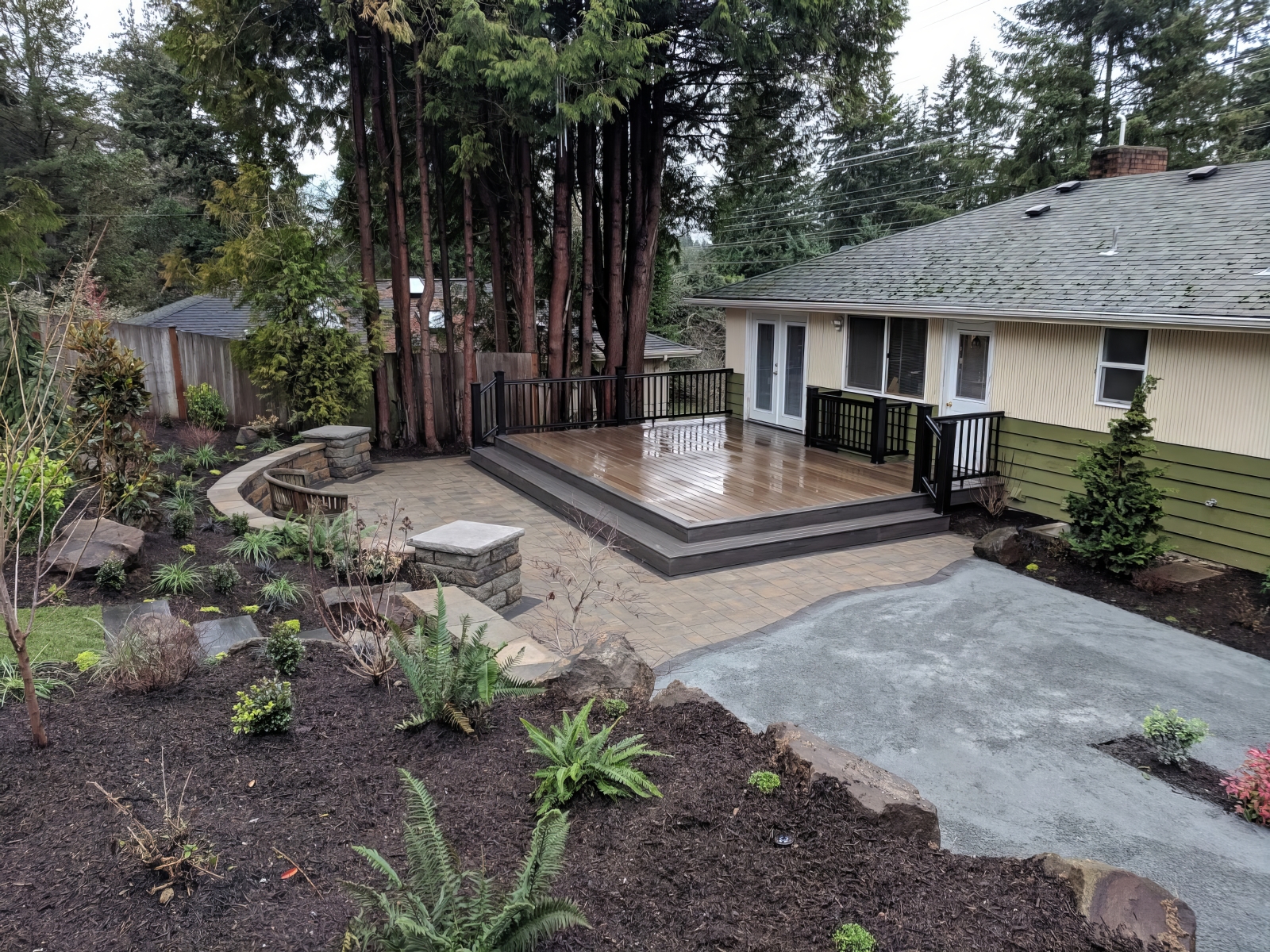 Landscape Construction - Brookstone Landscape & Design - Seattle Metroplex - King County, WA