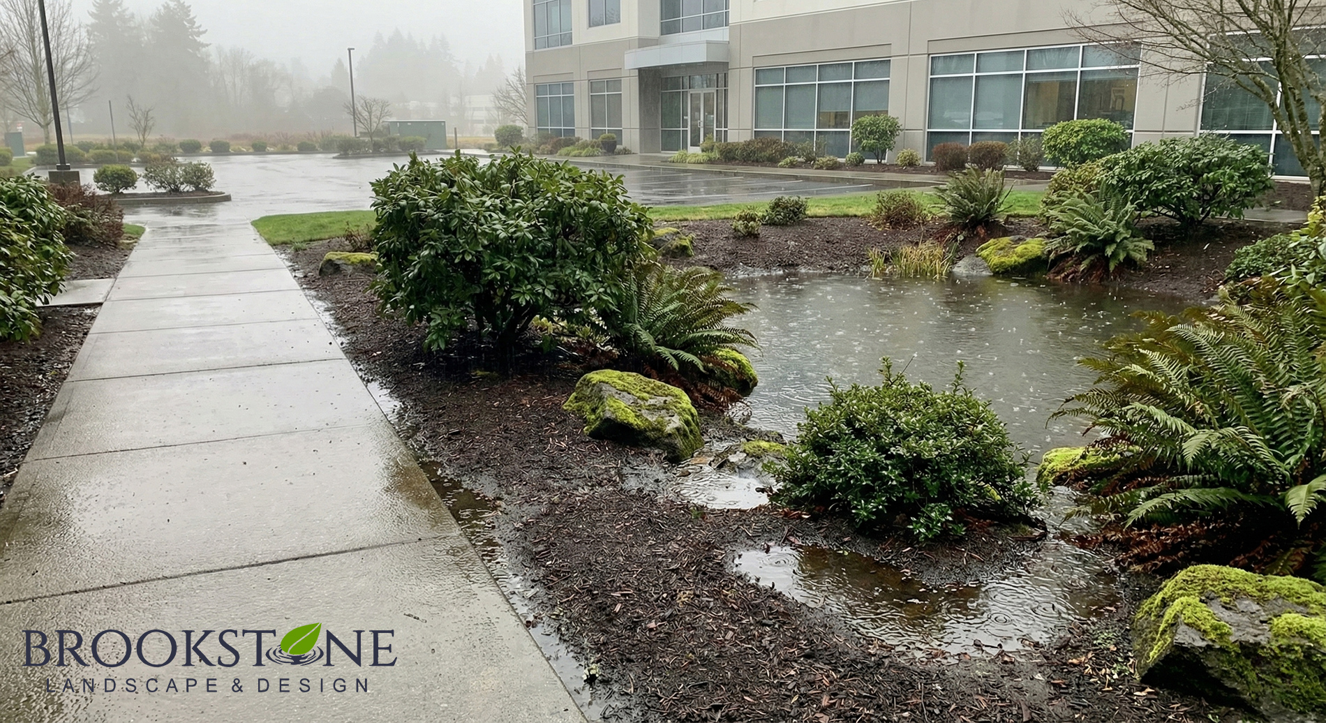 Standing Water and Ponding - Brookstone Landscape & Design
