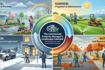 The Commercial Property Manager's Seasonal Landscape Calendar for King, Pierce, and Snohomish Counties, WA