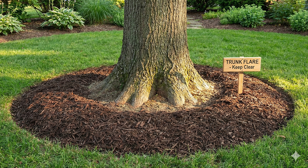 Trunk flare - Brookstone Landscape & Design